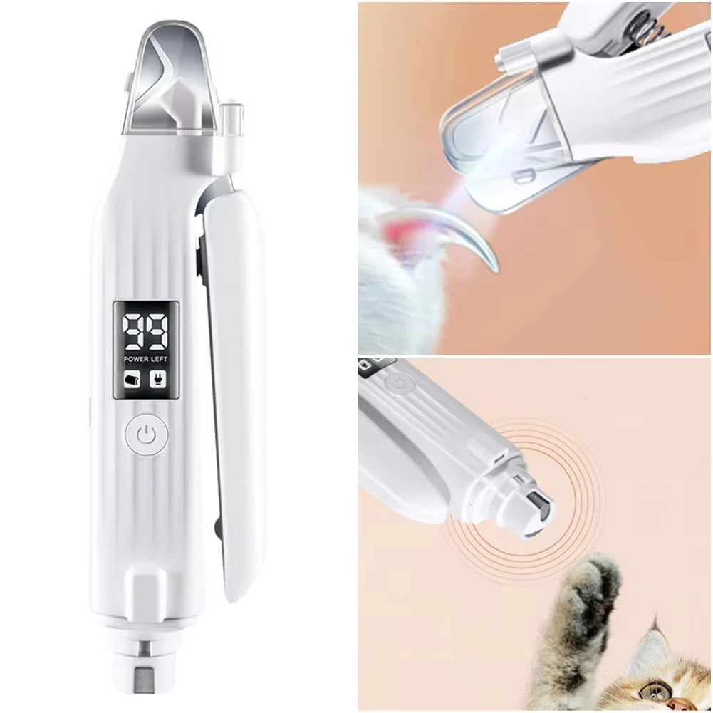 Quiet Electric Pet Nail Grinder