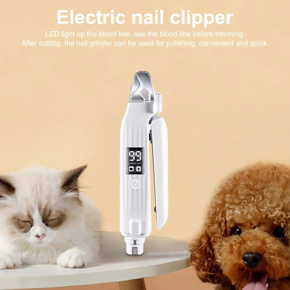 Quiet Electric Pet Nail Grinder