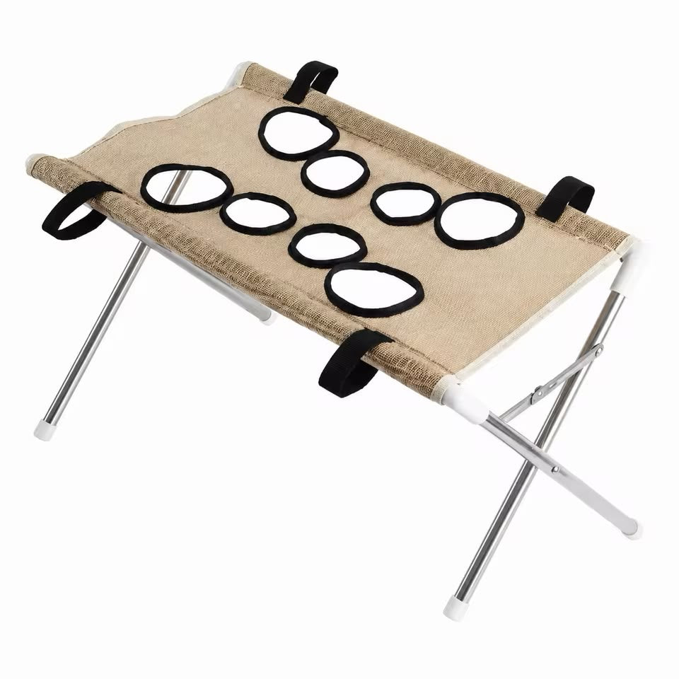 PawEase Foldable Pet Grooming Hammock & Stand